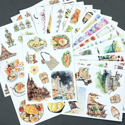 Taste of Thailand Sticker Book