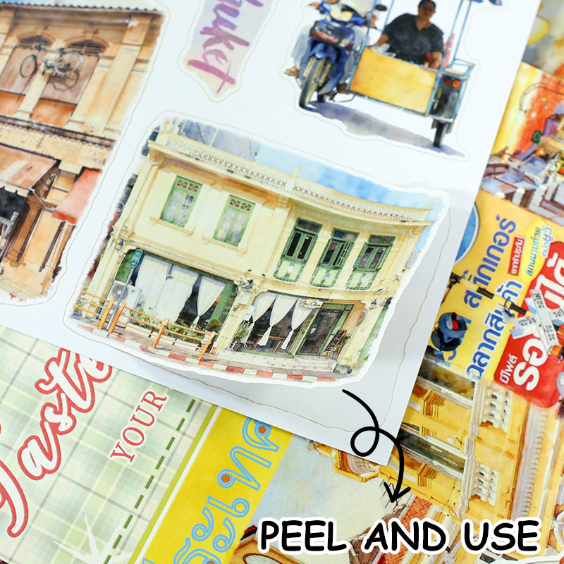 Taste of Thailand Sticker Book