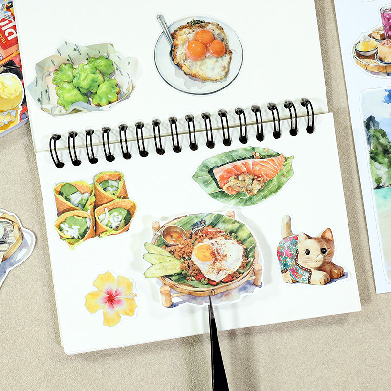Taste of Thailand Sticker Book