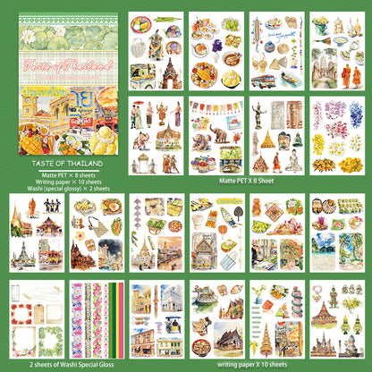 Taste of Thailand Sticker Book