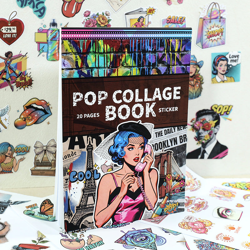 Pop Art Sticker Book