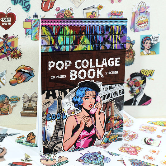 Pop Art Sticker Book