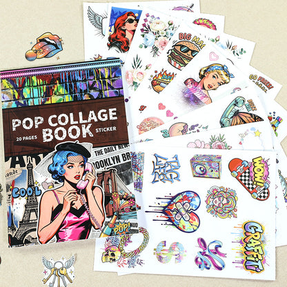 Pop Art Sticker Book