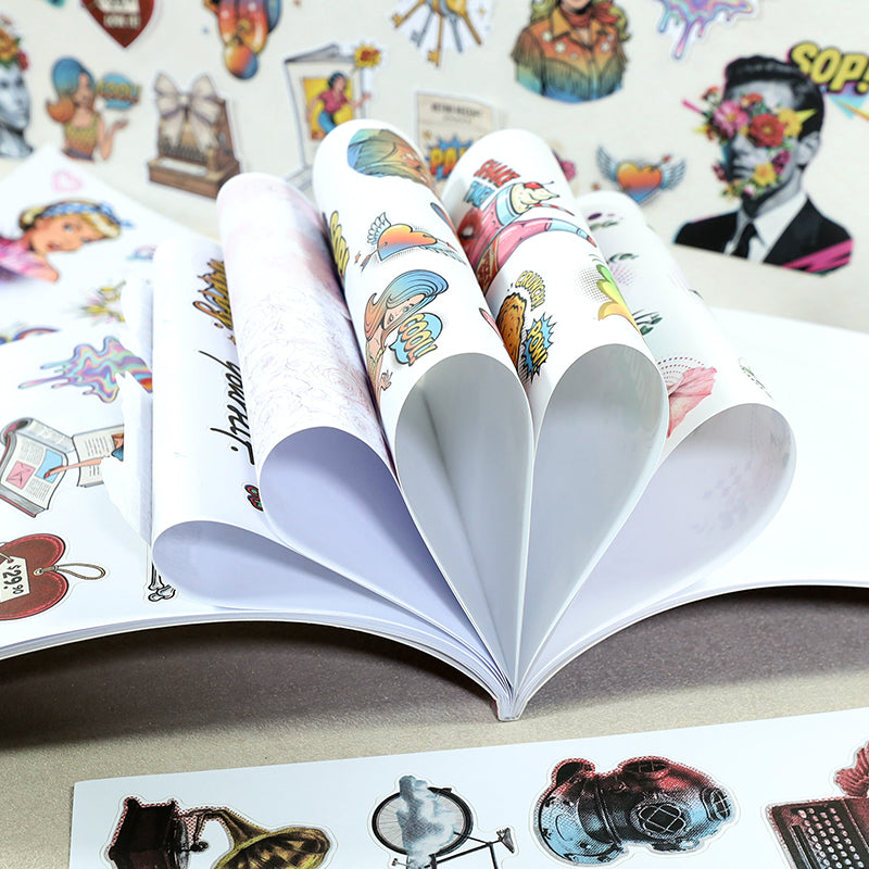 Pop Art Sticker Book