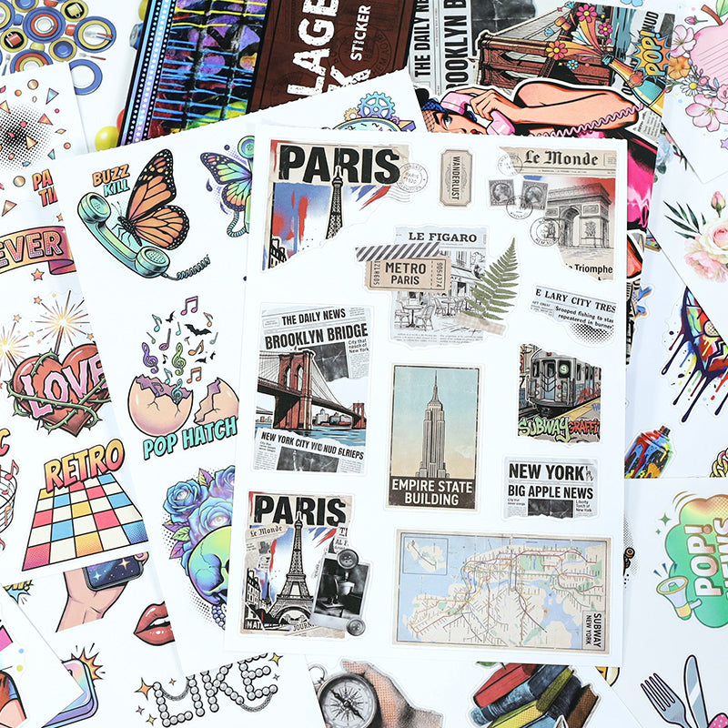 Pop Art Sticker Book