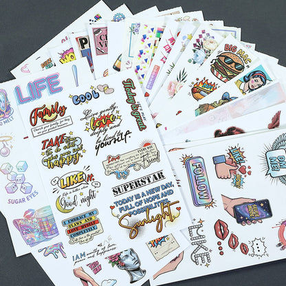 Pop Art Sticker Book