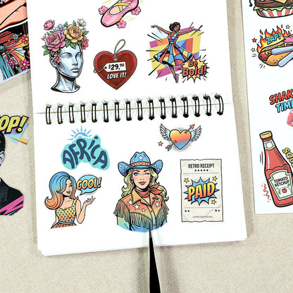Pop Art Sticker Book