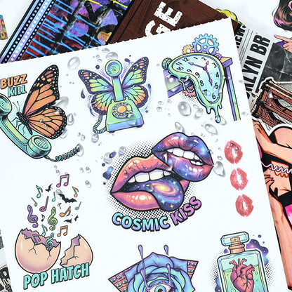 Pop Art Sticker Book