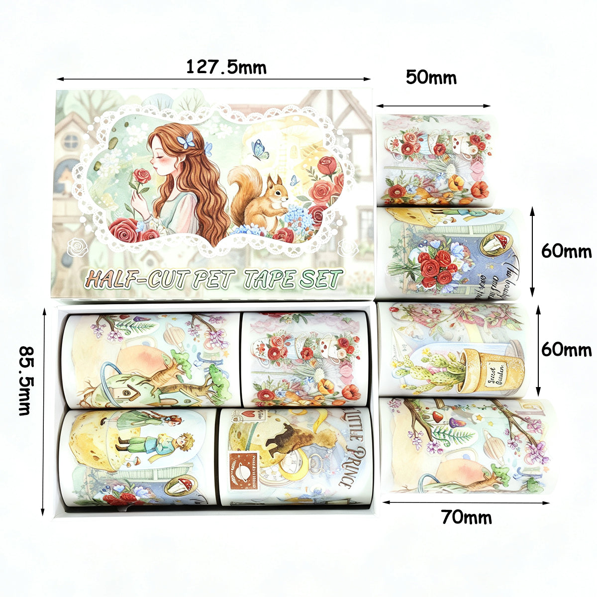 Roses and Prince Tape Set