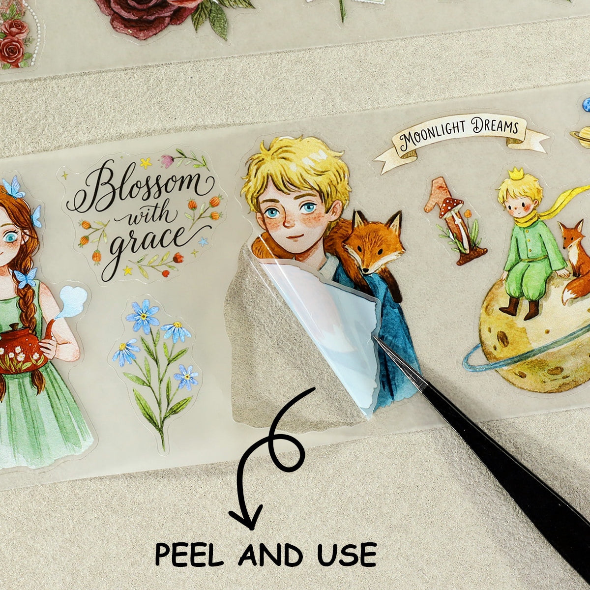 Roses and Prince Tape Set