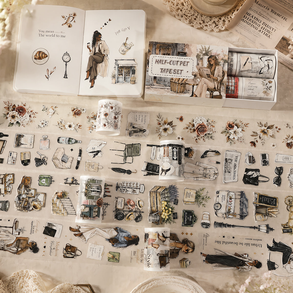 French Afternoon Tape Set