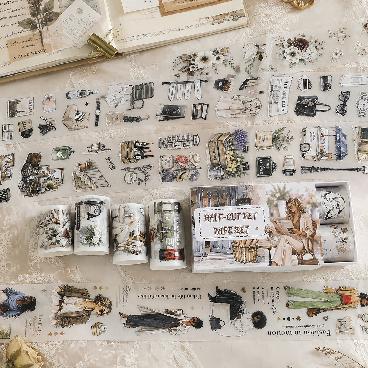 French Afternoon Tape Set