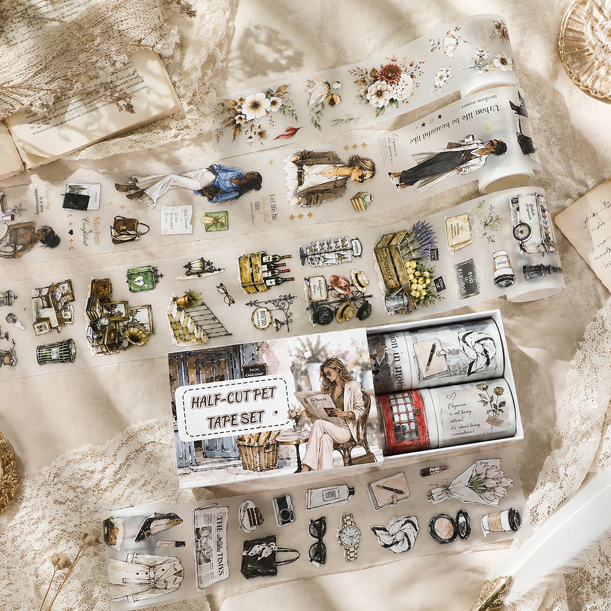 French Afternoon Tape Set
