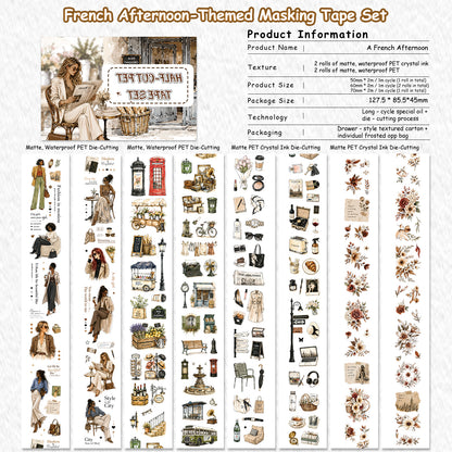 French Afternoon Tape Set