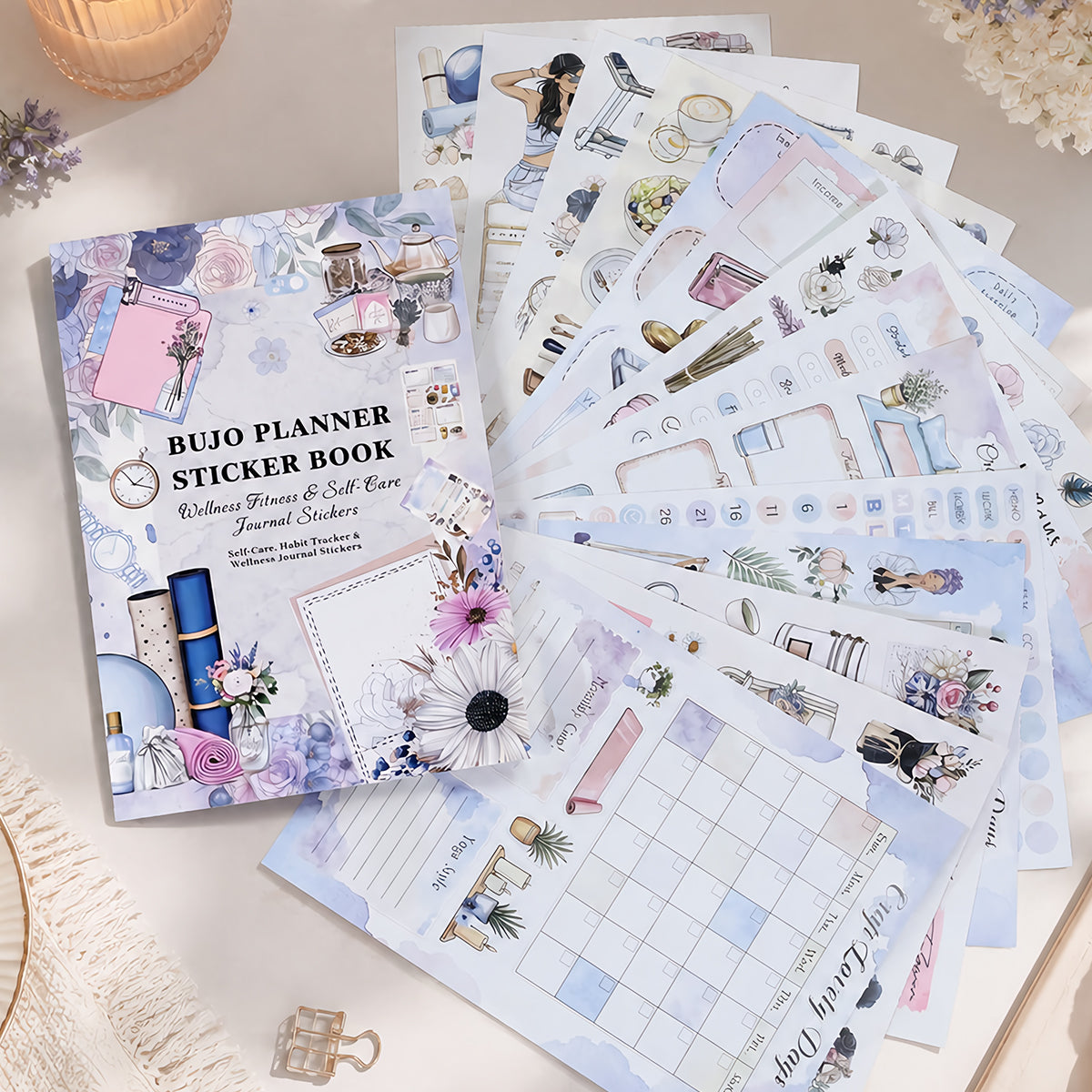 Relaxation Plan Sticker Book