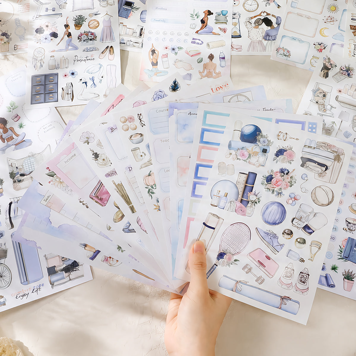 Relaxation Plan Sticker Book