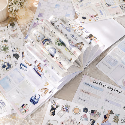 Relaxation Plan Sticker Book