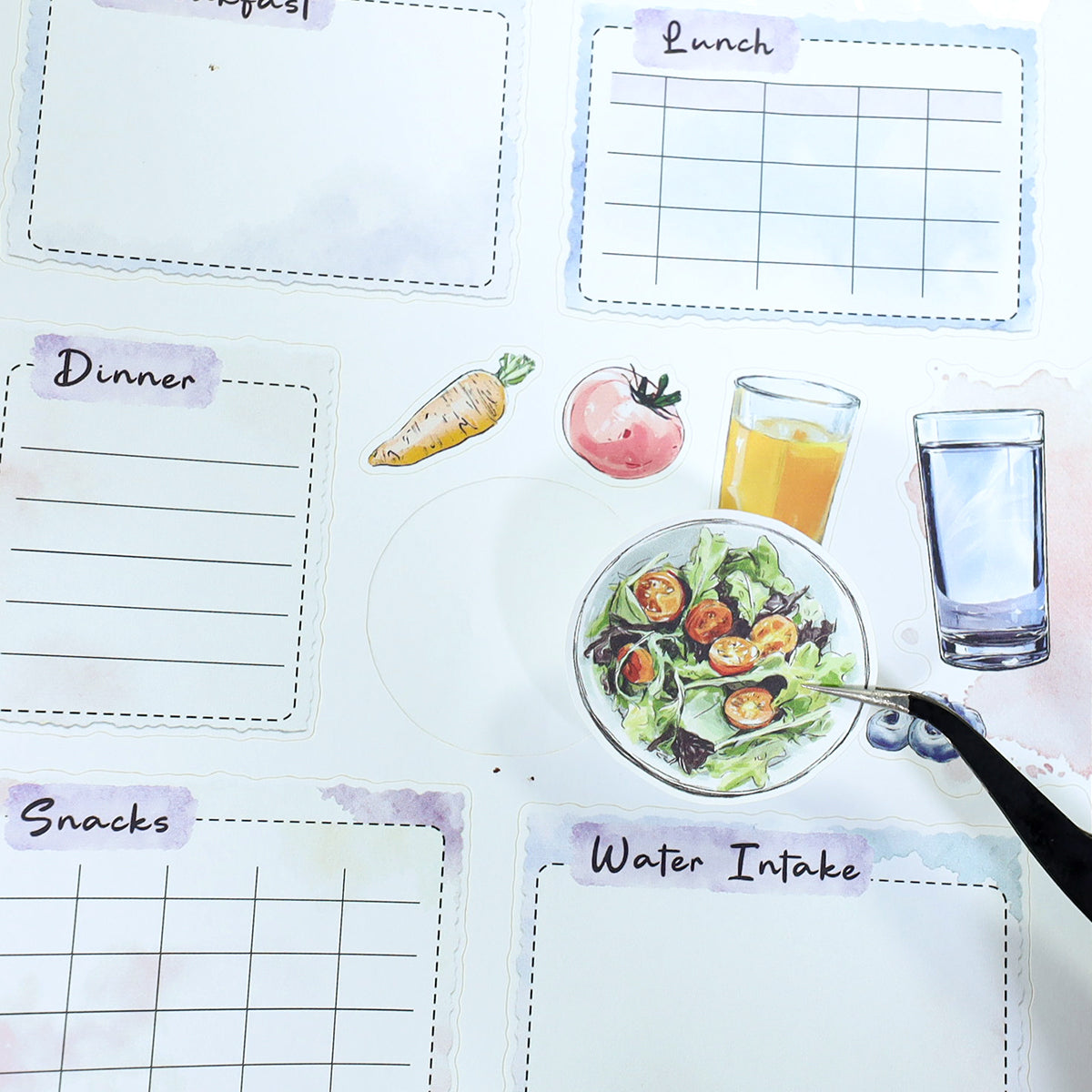 Relaxation Plan Sticker Book