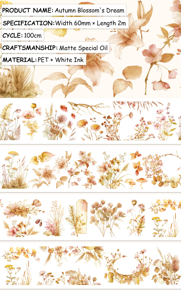 Autumn Blossom Dream Tape