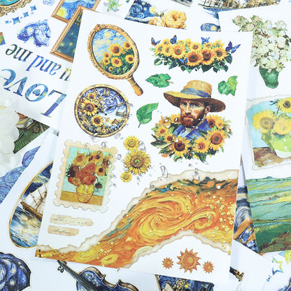 Starry Night Art Rhapsody sticker book