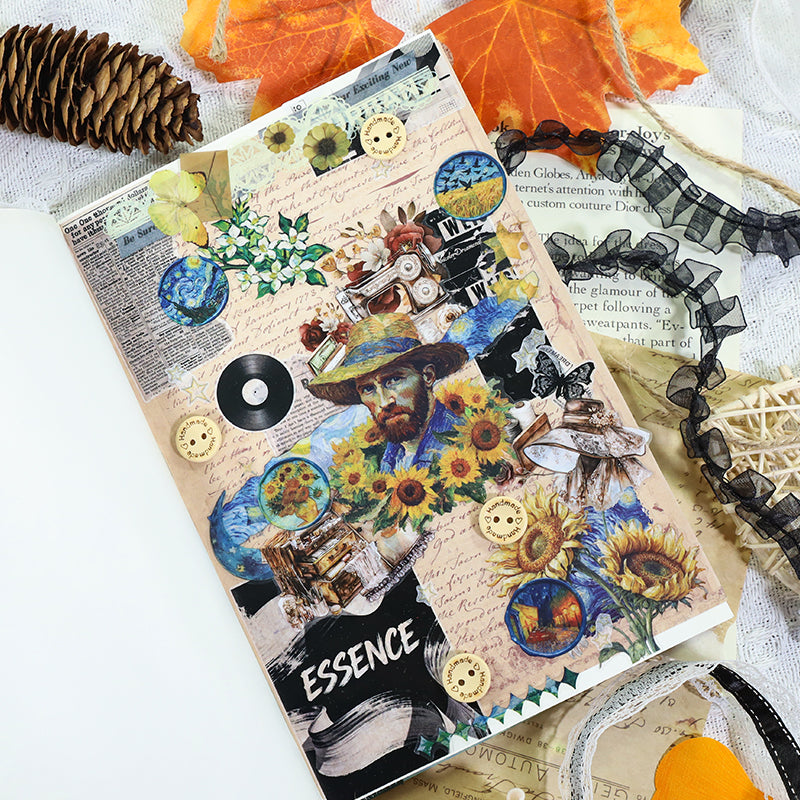 Starry Night Art Rhapsody sticker book