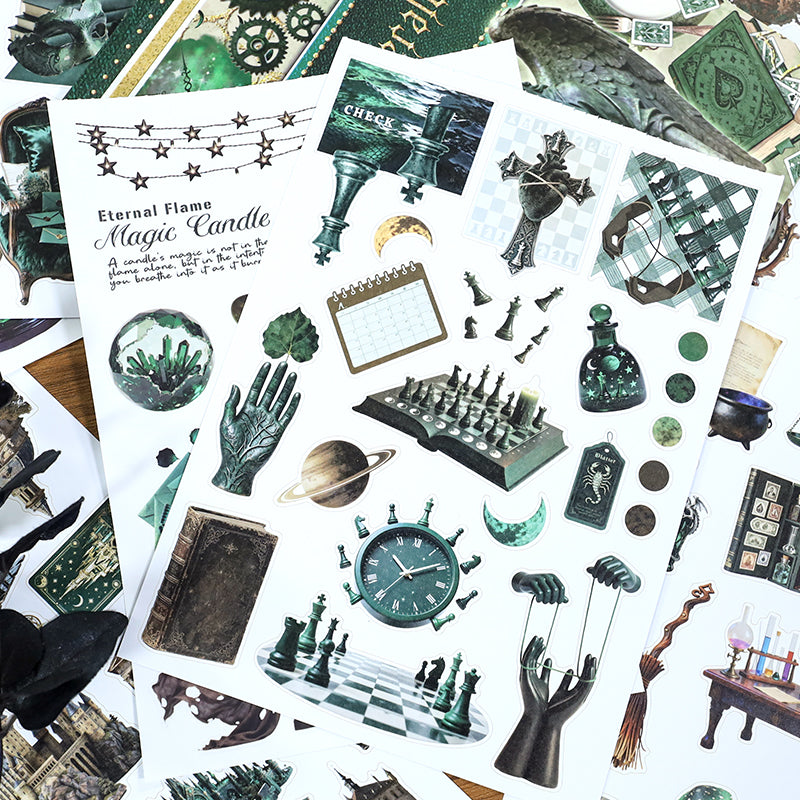 Emerald Spell Sticker Book