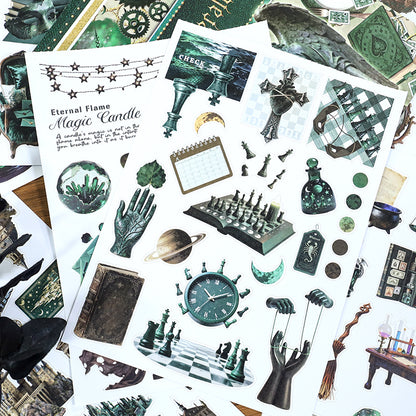 Emerald Spell Sticker Book