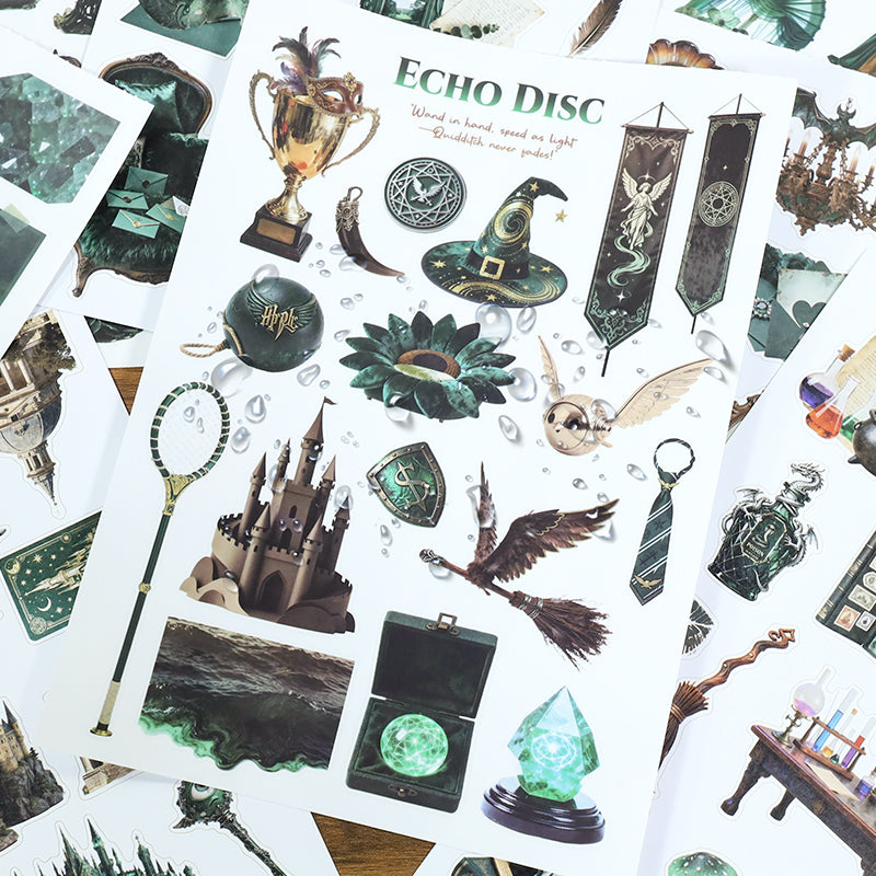 Emerald Spell Sticker Book