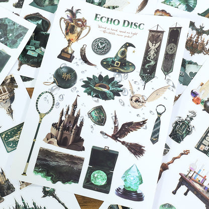 Emerald Spell Sticker Book