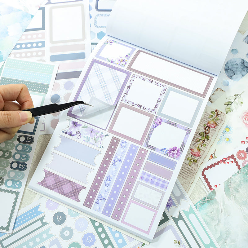 Flowers Bloom Sticker Book