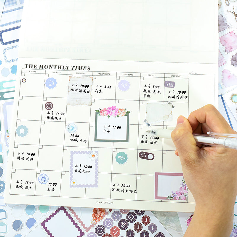 Flowers Bloom Sticker Book