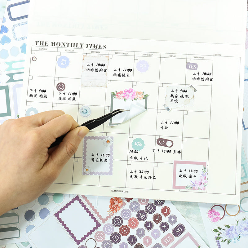 Flowers Bloom Sticker Book