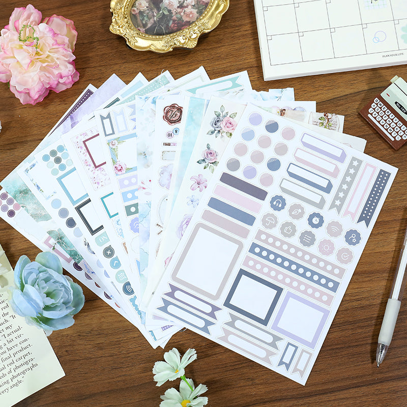 Flowers Bloom Sticker Book