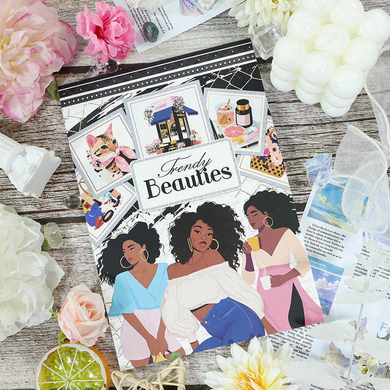 Trendy Beauties Sticker Book