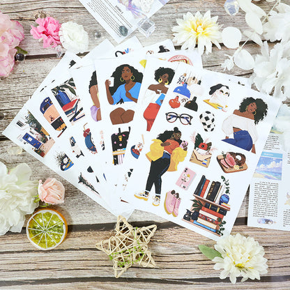 Trendy Beauties Sticker Book