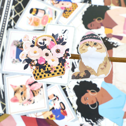 Trendy Beauties Sticker Book