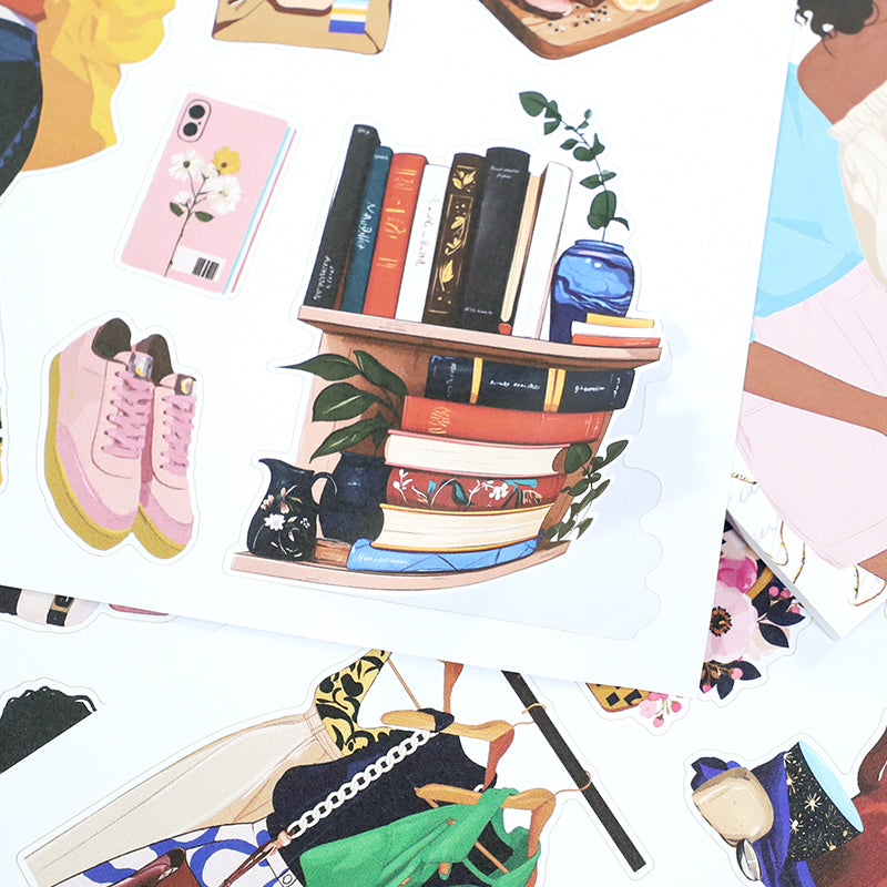 Trendy Beauties Sticker Book