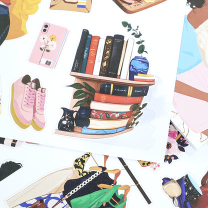 Trendy Beauties Sticker Book