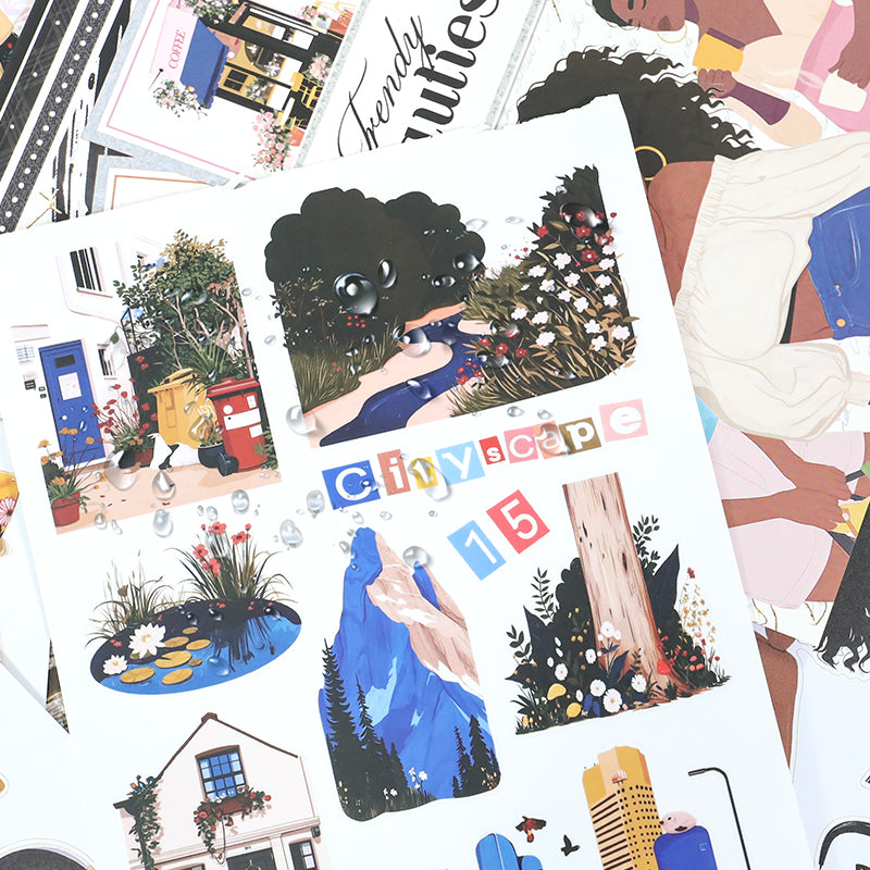 Trendy Beauties Sticker Book