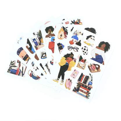 Trendy Beauties Sticker Book