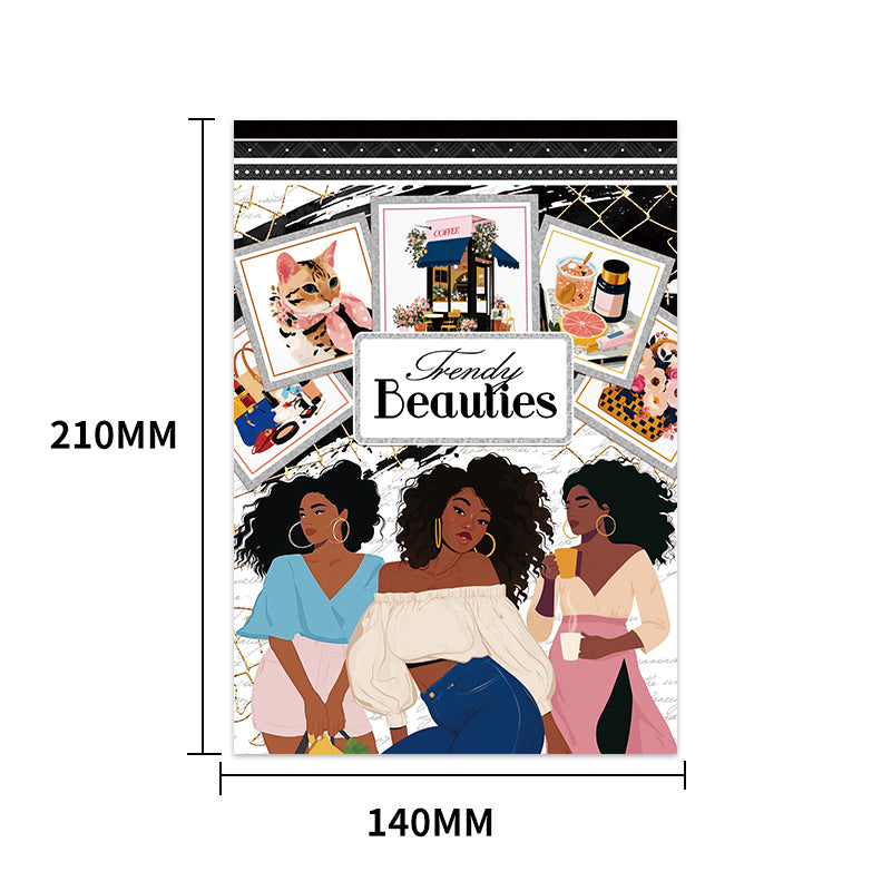 Trendy Beauties Sticker Book