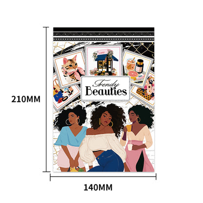 Trendy Beauties Sticker Book