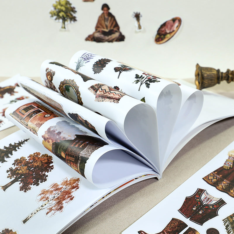 Western Fashion sticker book