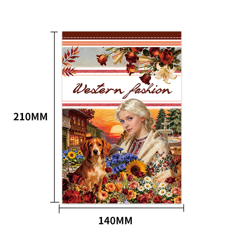 Western Fashion sticker book