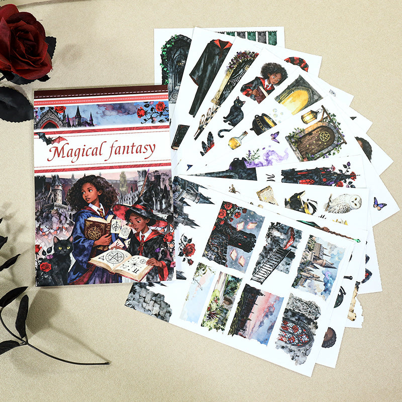 Magic Fantasy Sticker Book