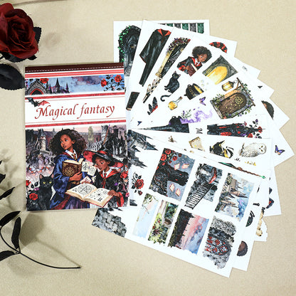 Magic Fantasy Sticker Book