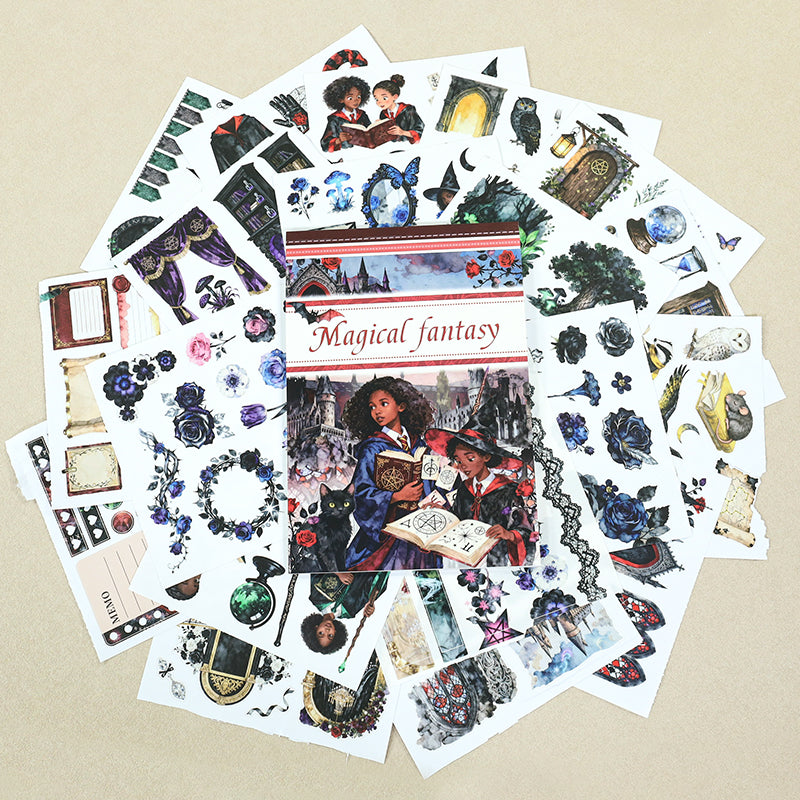 Magic Fantasy Sticker Book