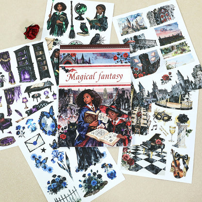 Magic Fantasy Sticker Book