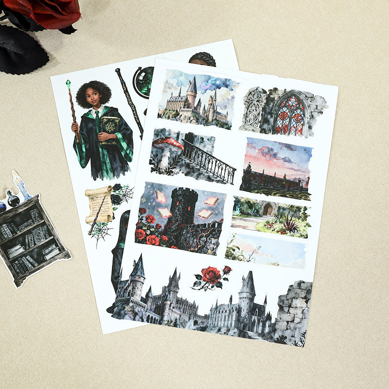 Magic Fantasy Sticker Book