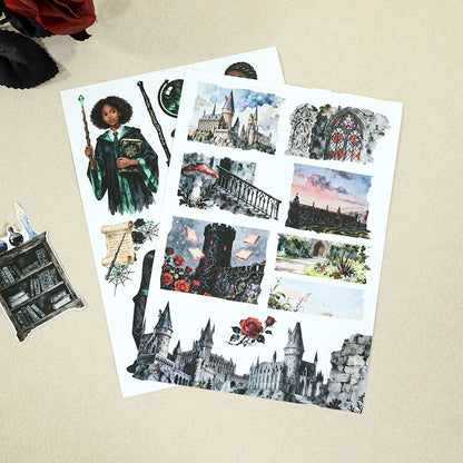 Magic Fantasy Sticker Book